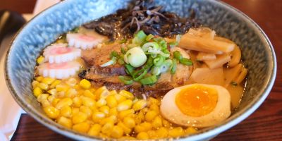 tamashi menn ramen with egg