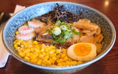 tamashi menn ramen with egg