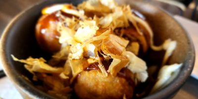 bowl of takoyaki