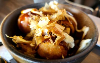 bowl of takoyaki